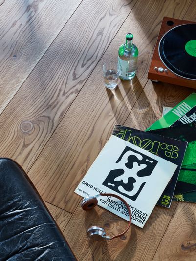 Holzboden Eiche Gold von Bauwerk